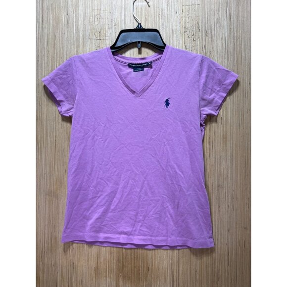 Ralph Lauren Sport - Women's Short Sleeve T-Shirt - Pink - Extra Small - Picture 1 of 12